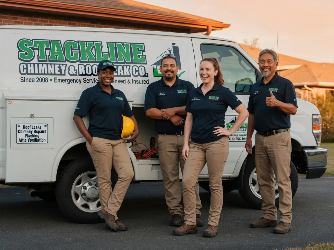 Chimney flashing repair company in Vici, OK